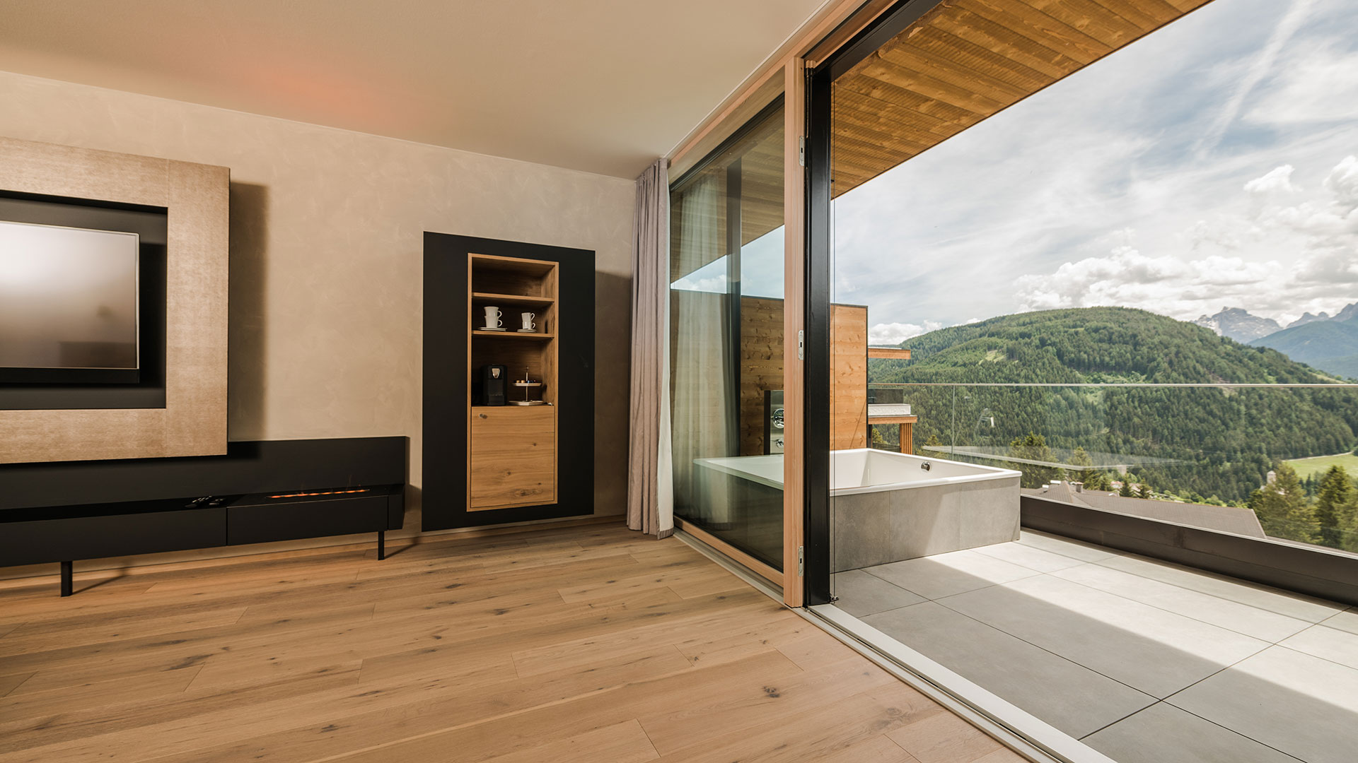 Camere e suites dell'Hotel Alpen Tesitin