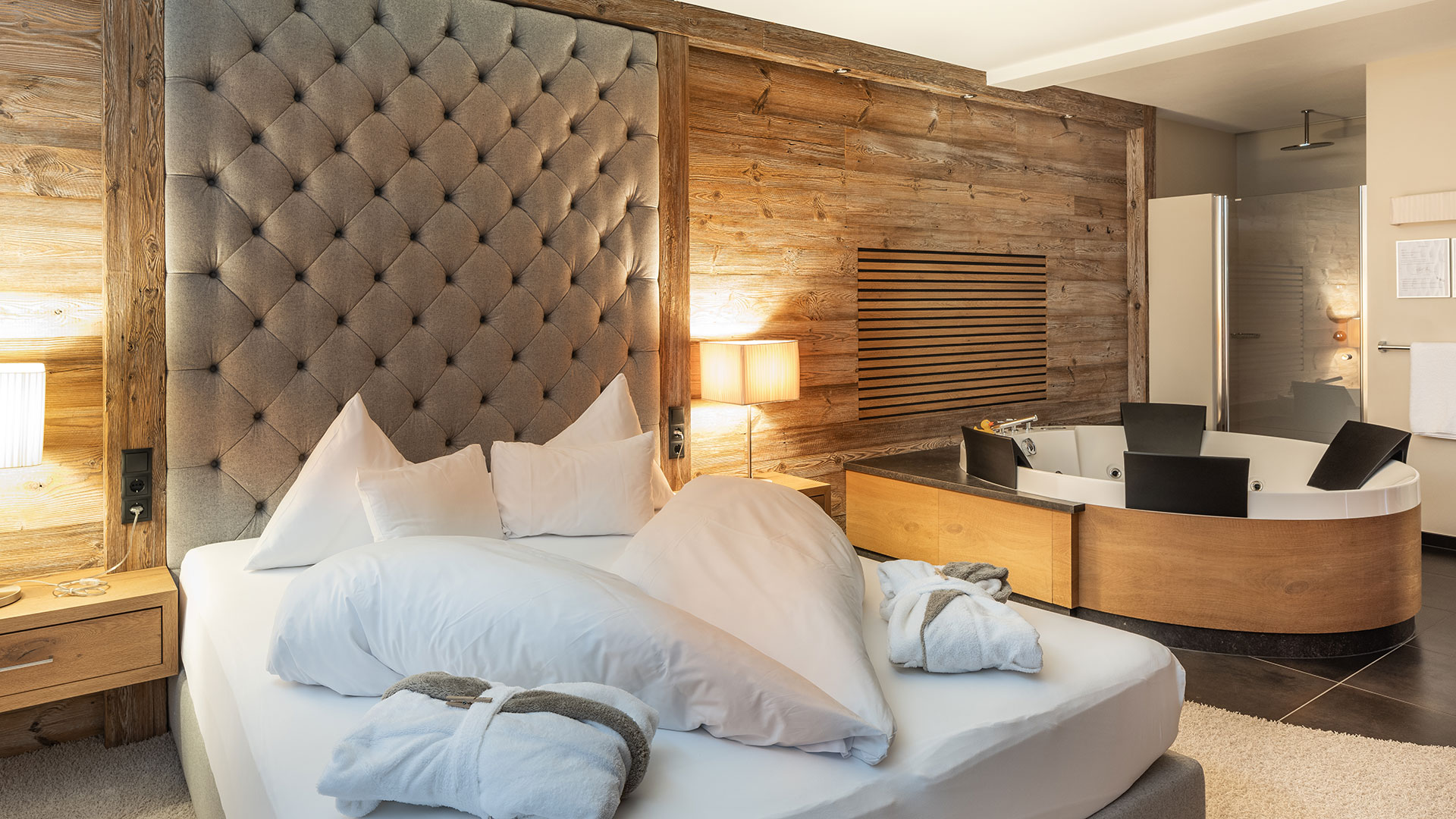 Camere e suites dell'Hotel Alpen Tesitin