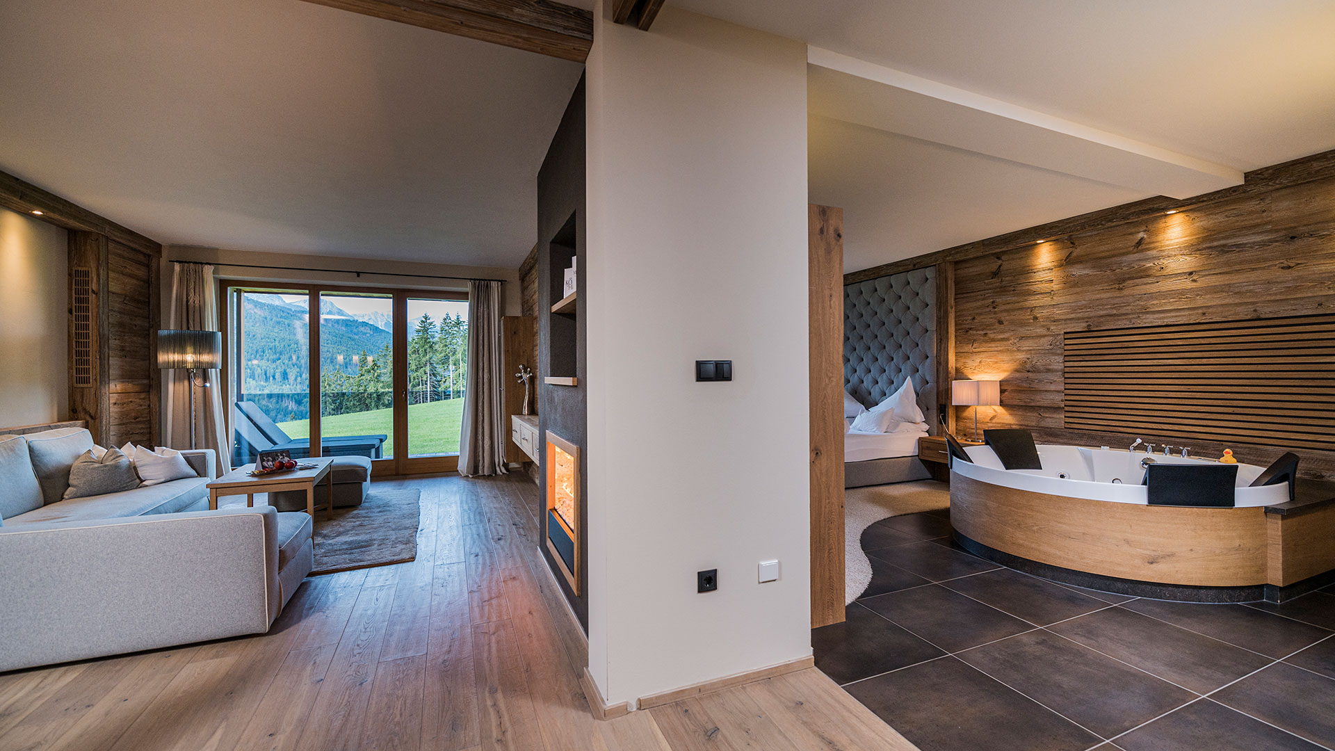 Camere e suites dell'Hotel Alpen Tesitin