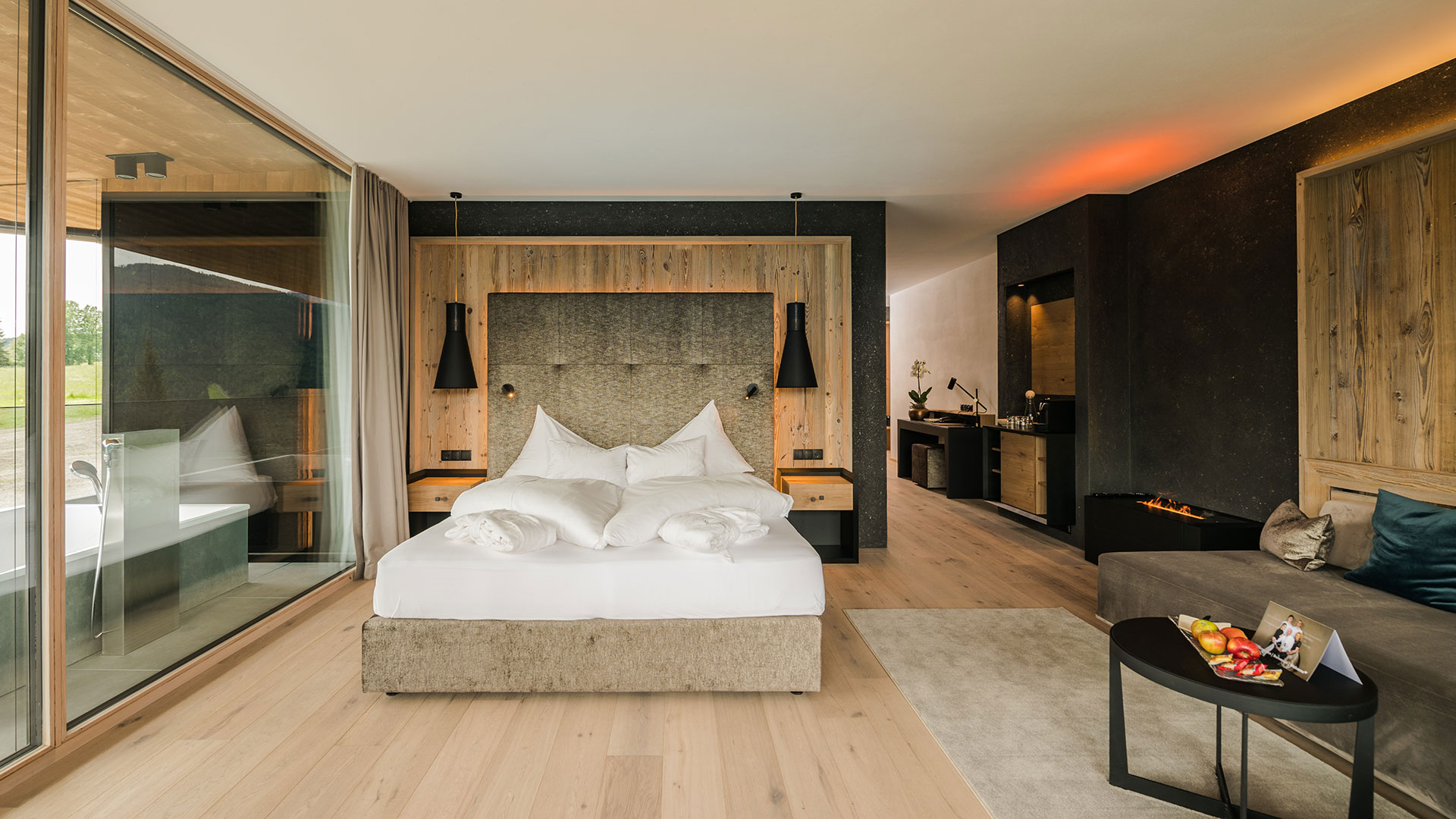 Camere e suites dell'Hotel Alpen Tesitin