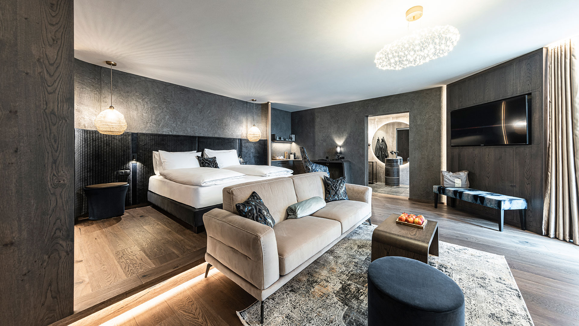 Camere e suites dell'Hotel Das Gerstl in Val Venosta