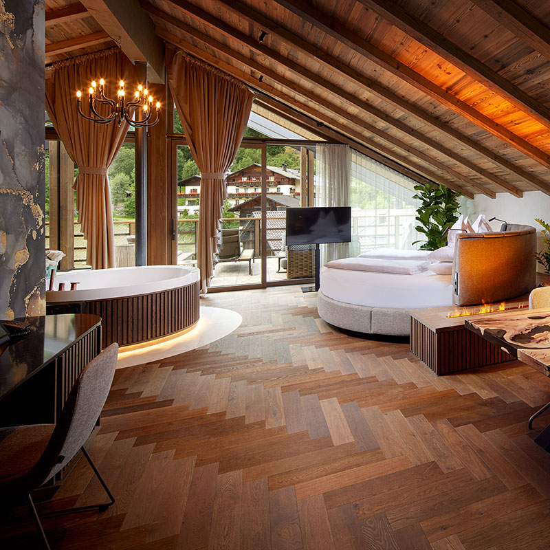 Suite di lusso con spa privata