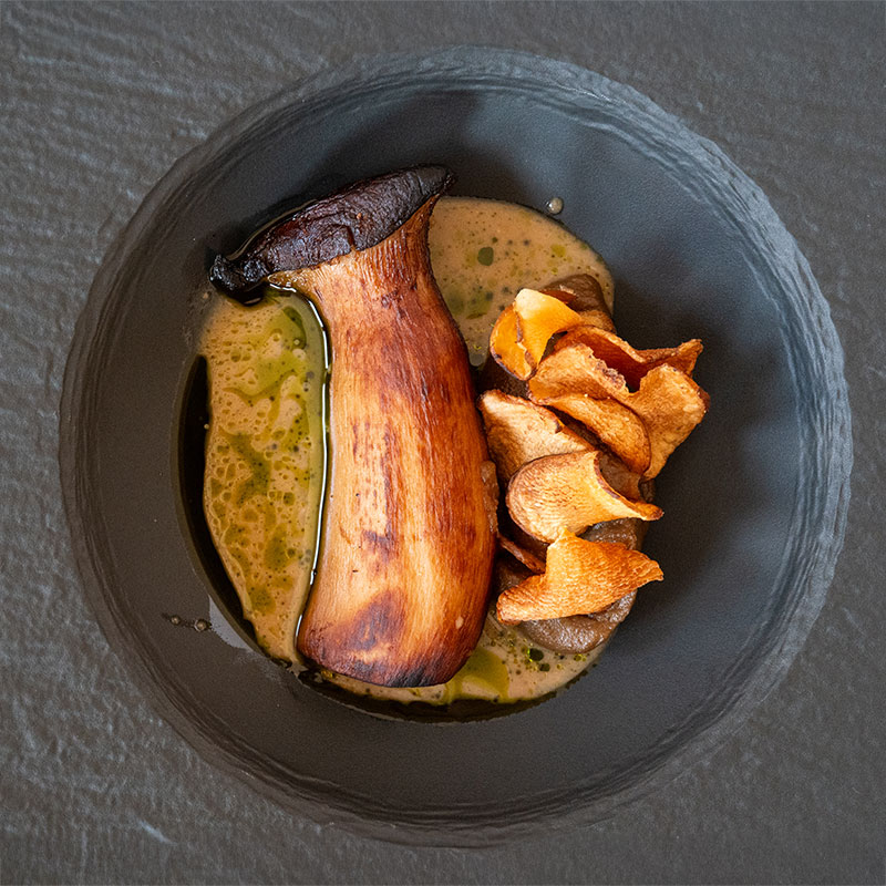 Gourmet dish at Restaurant Sissi